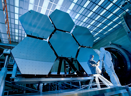 James Webb Telescope mirrors