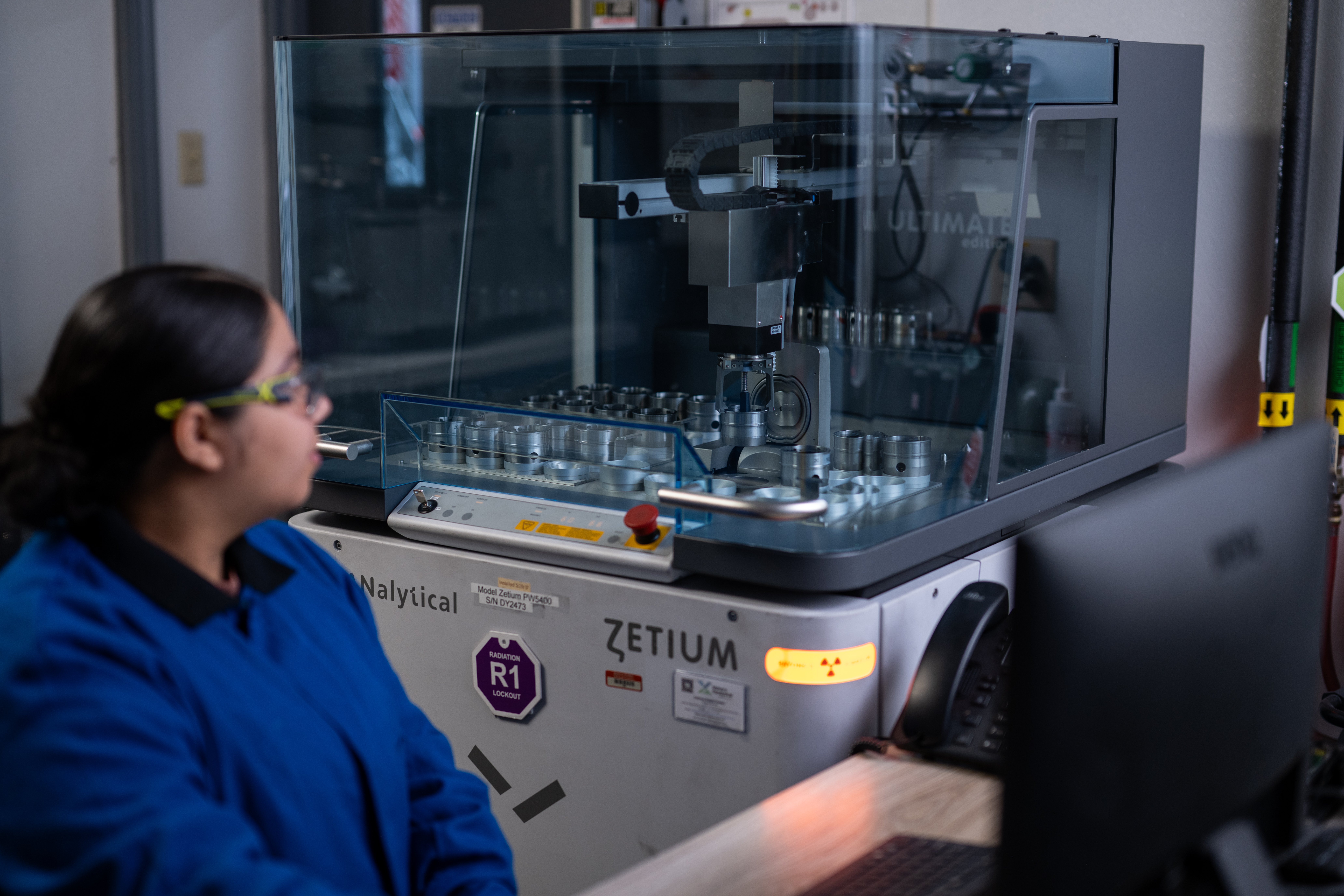 Materion&rsquo;s WDXRF instrument. 