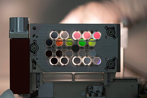 (Color Filter Assembly on RST Coronagraph Instrument)